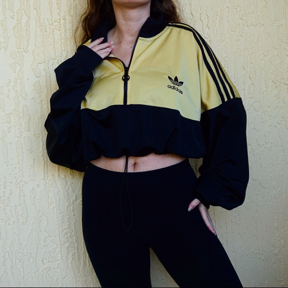 adidas drawstring sweatshirt